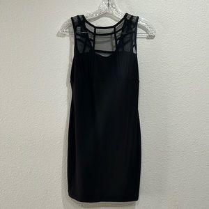 Ruby Rox Black Sleeveless Cocktail Bodycon Dress SZ Small